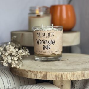 Varázslók itala szójaviasz illatgyertya